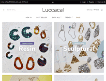 Tablet Screenshot of luccacal.com